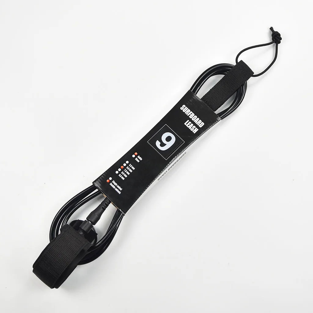 Premium TPU Surfing Surfboard Leash 9FT 7MM Super Strong Surfboard Foot Cord String Leg Rope Custom Logo Surf Leash