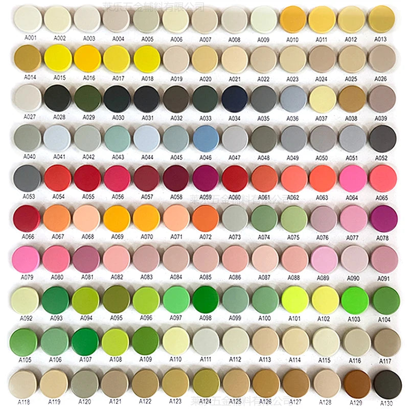 Factory Wholesale Custom Color No Rust Metal Environmental protection Zinc Alloy Color Snap Buttons