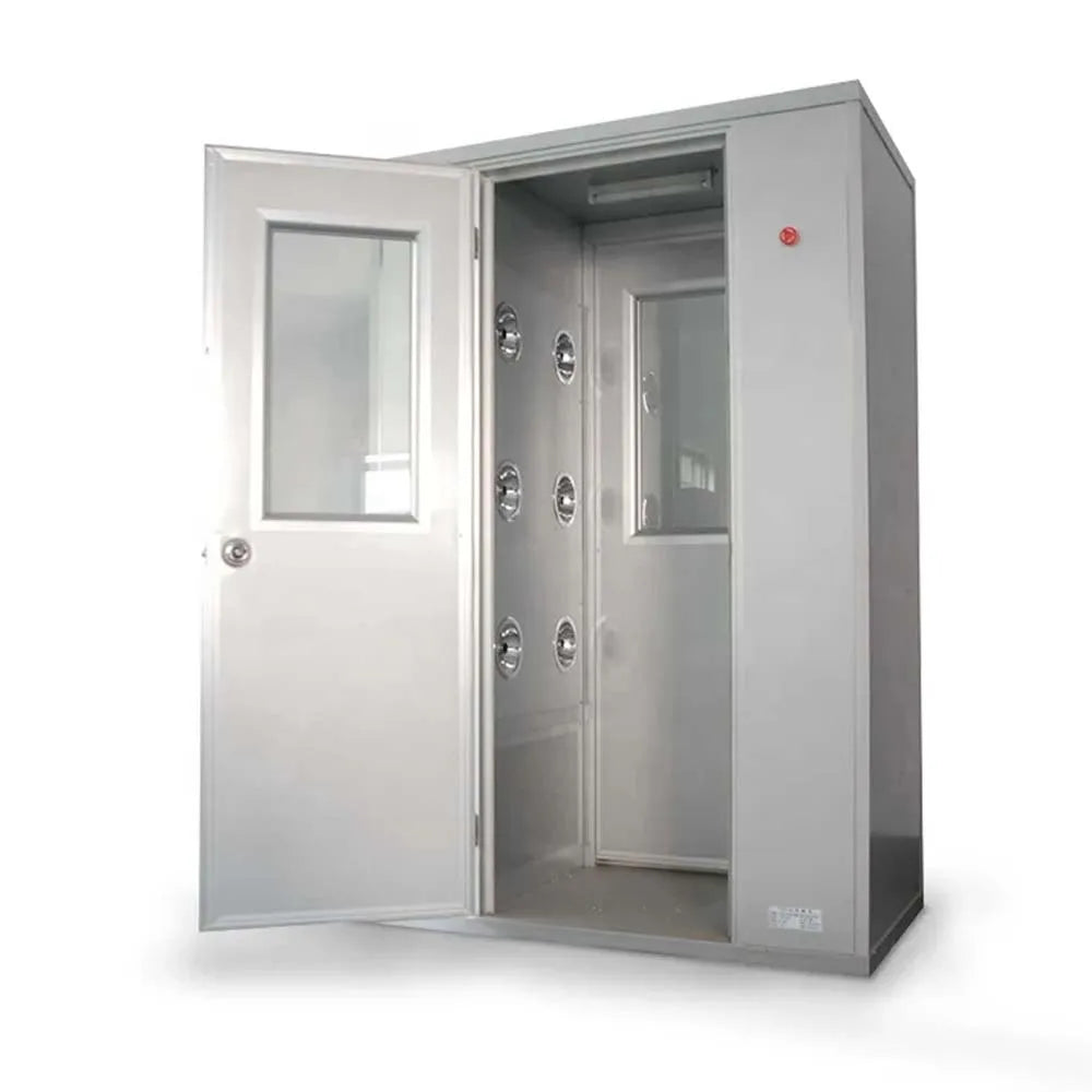 Industrial Air Shower for ISO Class Cleanrooms with Double Doors