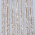 8-9mm Different Quality Natural White Freshwater Pearl Potato Shape Genuine Pearls Strands Wholesale