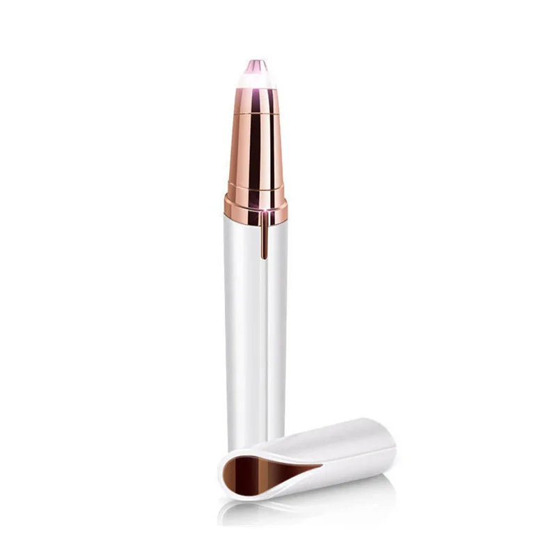 Eyebrows Trimer Razor Eye Brow Trimmer Shaper Rechargeable Eyebrow and Facial Hair Painless Usb Electric Fashion for Women Mini