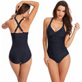 OEM Hot Sale One-Piece Halter Micro String Bikini for Women Beautiful Swimwear & Beachwear with Print Pattern