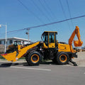 Multifunctional New CE Diesel Farm Front 4X4 Mini Small Wheel Front End Towable Backhoe Loader