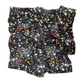 Fashion Ladies Scarf Colorful Stars Design Neck Scarf Silk Crepe Bandana Silk Scarf