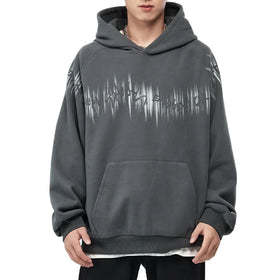 Custom Logo Pullover Fleece Sweatshirts Men Oversize Regular Sleeve Hooded Solid Autumn Breathable Eco-Friendly Clothing