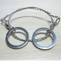 Custom Multi Universal Stainless Steel Wire Saw Rope Portable for Wood & Wild Survival Cutting