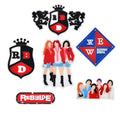 Mexican Popular Music Band Rbd Shoe Charms Wholesale Pvc Rbd Rebelde Shoe Charms