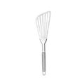 Stainless Steel Slotted Spatula Flexible Fish Spatula Beveled Edge Heat Resistant Kitchen Turner Flipping Eggs Pancakes Steak