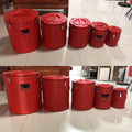 4pcs/5pcs Extra Large Double Insulated Bucket Party and  Picnic Ice Cooler Box Storage Box Food Warmer  Set