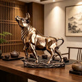 Good Quantity With Good Price 2021 Zodiac Cattle Resin Crafts Home Decoration Resin OX Bull Statue