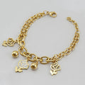2026 New Jewelry Wholesale Armband 18k Gold Chain Stainless Steel Charm Bracelet