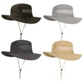 Custom Logo Outdoor Uv Protection Hats Quick Dry Mesh Fisherman Hat Wide Brim Blank Bucket Hat