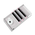 Wholesale Eyelash Extensions Tool Crystal Glass Pad Holder Lashes Adhesive Pallet Extensions Forehead Glue Pallet Stand