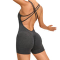 Fitness Wear Custom Logo Jumpsuits Sports Bodysuits Women Training Dance Wear Running Jumpsuit One Piece Yoga Wear