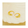 Free Design Fashion French Vintage Earring 925 Silver Jewelry Letter Women Earrings Hoops