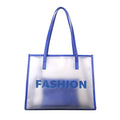 Cute Holo Transparent Bags for Women Laser Clear Handbags Holographic PVC Candy Beach Waterproof Shoulder Bags Jelly Femme Bolso