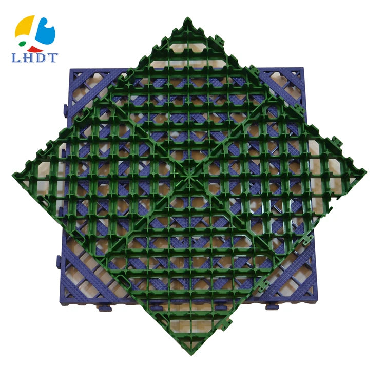 Wholesale Eco-Friendly Plastic Interlocking Garage Floor Tiles/Removable PP Interlocking Floor for Car Washing/Garage Floor Tile