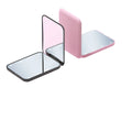 Hot Selling X1 X2 LED Lighted Cosmetic Mirror Handheld Makeup Mirror for Girls Mini Cute Compact Pocket Mirror