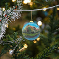Factory Customized Hot-selling Glass Interior Painted Christmas Balls Christmas Decorations and Commemorative Gifts