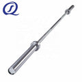 20kg Alloy Steel Weight Lifting Barbell Powerlifting Bar 1500LB Capacity 2.2m Length Hard Chromed Surface 6 Needle Bearings