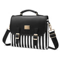 Lovevook Wholesale Women's Fashion Canvas Laptop Bag 15.6in Large Capacity Shoulder Bag Ladies Briefcase for Office Work School