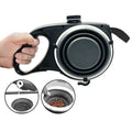 Hot Sale Designer 4 in 1 Dog Lead Leash  With Water Bottle Poop Bag and Bowl