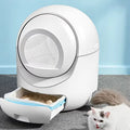 Automatic cat Litter Toilet APP Remote Control  Electric  Basin Smart cat Litter Box Scheduled Cleaning Smart Litter Box for cat