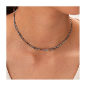 Personalized French Style Classic 18K Gold Plated Stainless Steel High Quality Layered Snake Link Chain Necklace Unisex