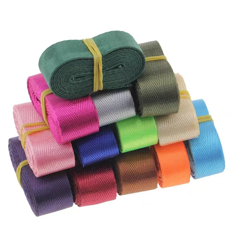 Chinese Factory Jacquard High Tenacity Nylon Webbing for Luggage Sports Equipment Customizable Width Color Free Sample Available