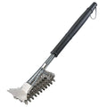 Grill Brush and Scraper  Extra Strong BBQ Cleaner Safe Wire Bristles 18" Stainless Steel  Bbq Cleaning Brush