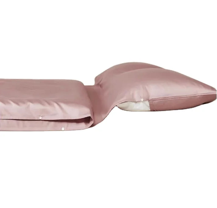 Travel and Camping Sheet Sleeping Bag Liner Satin Sleeping Bag Wearable Silk Sleeping Bag Liner