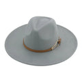 Wide Brim Fedora Hat Women Men Wholesale