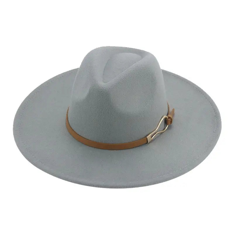 Wide Brim Fedora Hat Women Men Wholesale