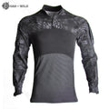 HAN WILD Men's Outdoor Tactical Shirts Shirts Breathable Shirt