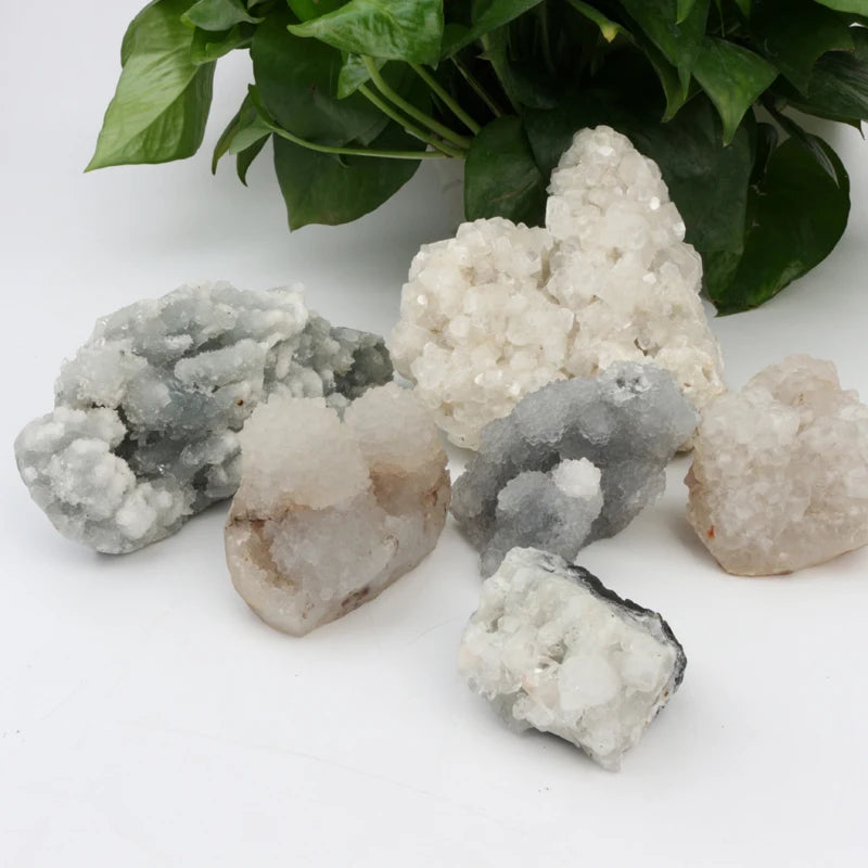 Natural Raw Minerals Rocks Crystal Rough Apophylite Stones for Healing Crafts