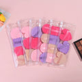 Round Pink Multi-color Cotton New 2023 Easy Beauty Concealer Cute Funny Velvet Super Soft Custom Shape Loose Powder Makeup Puff
