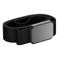 Gina Life New Arrival Men's Stretch Nylon Belt 1.5" Free Custom Logo Free Magnetic Metal for Buckle Elastic Jeans Belt
