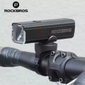 ROCKBROS Bicycle Handlebar Front Light Waterproof Flashlights 1000 Lumen Bike Front Light Rechargeable