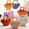 Hot Sale Wedding Favor Birthday Handbag PU Leather Jewellery Bags Small Gift Bags for Candy Storage Mini Storage Pouch