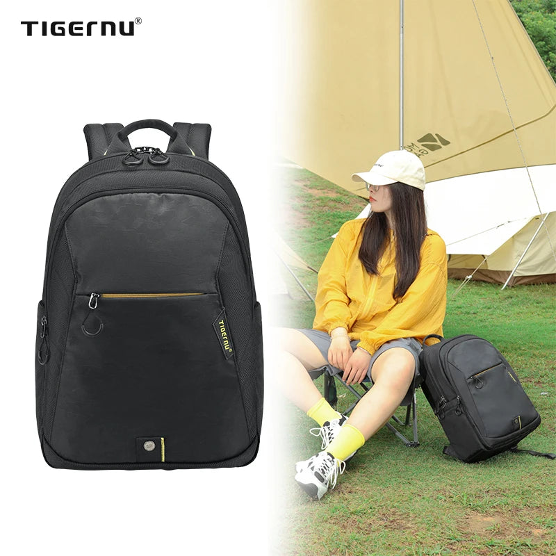 For Tigernu T-B9019 Waterproof Outdoor Travel Fashion Backpack for Camping Hiking College School with Laptop Compartment