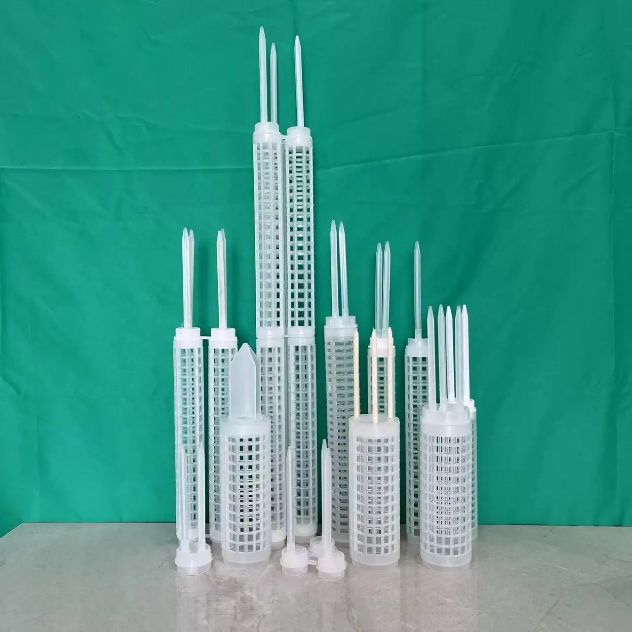 Wholesale Plastic Plant Pole Garden Stick Plastic Moss Pole Plant Support for Indoor Plants Work With Sphagnum Moss