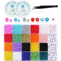 Cheap Price  Glass Seed Beads Mix Color  2mm Glass Beads for Jewelry Making