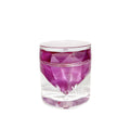 High-end  Empty Transparent Plastic Acrylic Cosmetic Packaging Jars Rose Gold Cap Pink Blue Purple Colored Diamond Cosmetic Jar