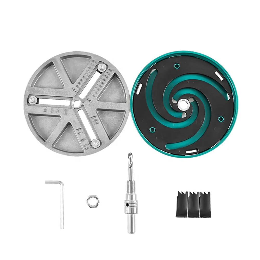 Adjustable Multifunctional Universal Punch Saw Tool Universal Woodworking Hole Opener for Drilling Adjustable Hole Drill Bits