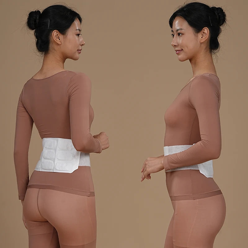9 Section Wrap Around Heating Pad with Adjustable Bandage
