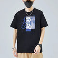 Wholesale Custom Logo Men's White T-Shirt Printed Short Sleeve 100% Cotton T-shirt