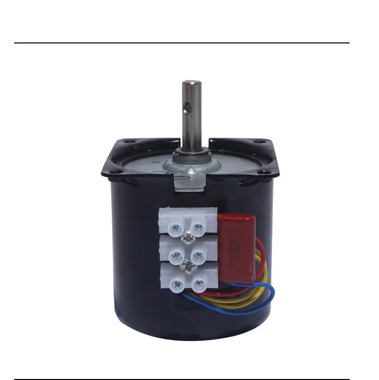 220V AC 14W 60KTYZ Permanent Magnetic Synchronism Motor Center Shaft 7mm 2.5RPM 5RPM 10RPM 15RPM 20RPM 30RPM 40RPM 50RPM 60RPM