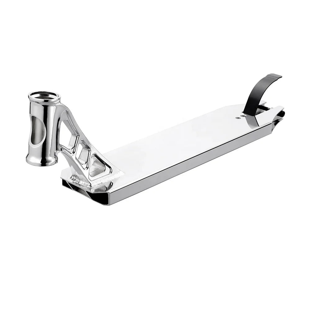 Factory Wholesale  OEM/ODM Customized  Polished Chrome Scooter Deck 5.5/6/7 Inch Scooter Deck for Extreme Sport  Scooter
