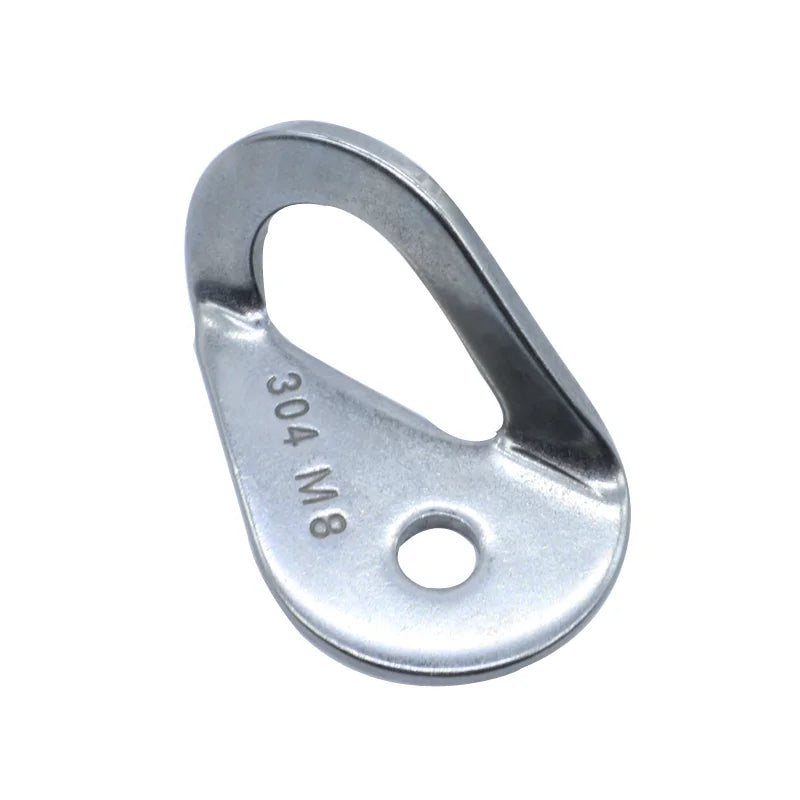 M8 Stainless Steel 25KN Mountaineering Rock Climbing Bolt Hanger