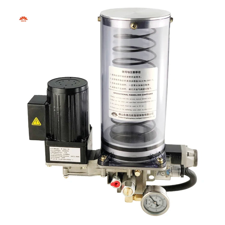 Cartridge Small Oil Grease Pump Lubrication System With Pressure Relief Valve for Multi-line and Progressive Systems Machine
